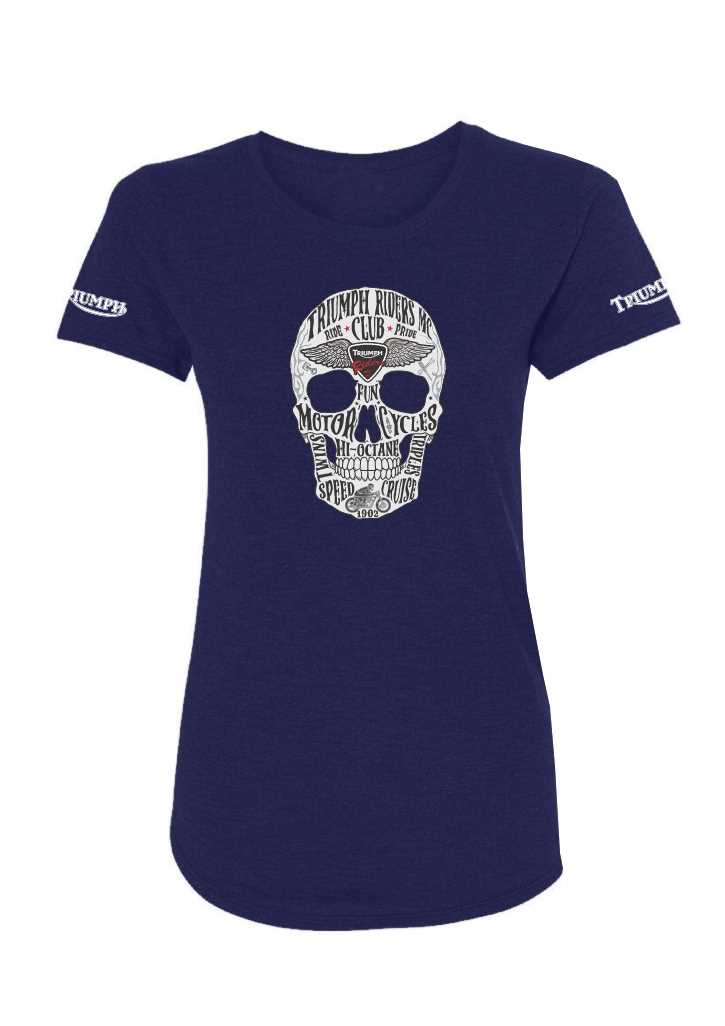 Triumph Womens Skull T-Shirt